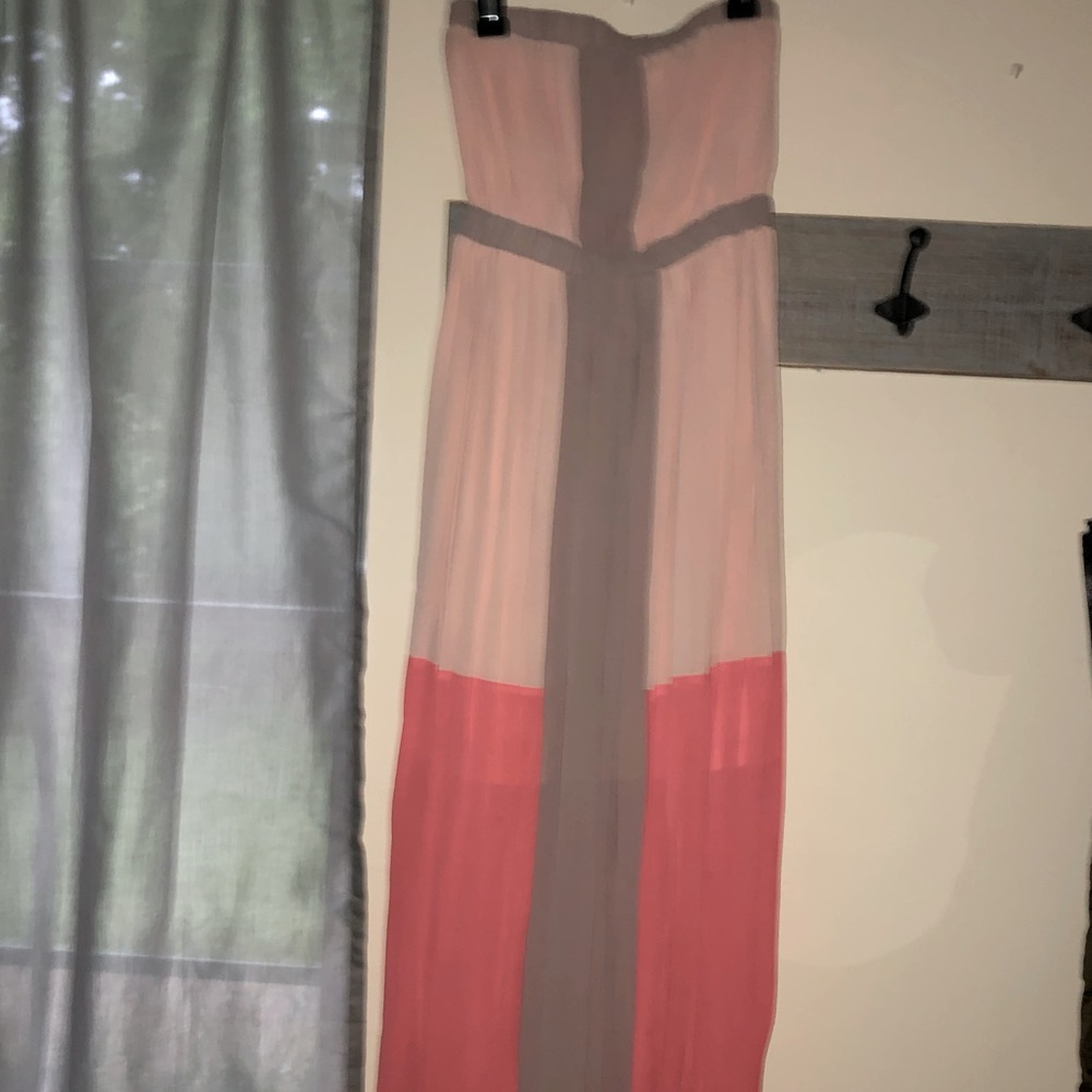 YA Los Angeles bandeau maxi dress